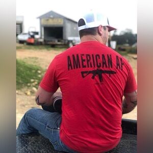 Combat Iron “AMERICAN AF” Unisex Tee